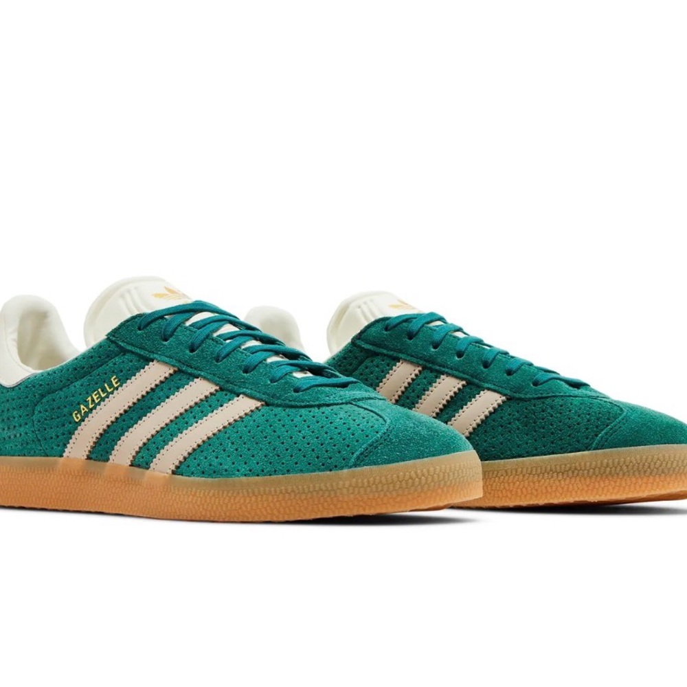 Adidas Gazelle Green Suedeuni Shoes